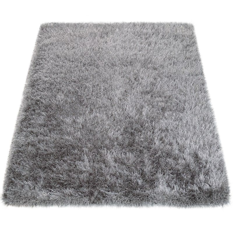 Soft Shag Rug For Bedroom & Living-Room Glossy Yarn