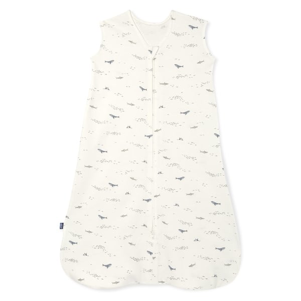 slide 2 of 5, HALO SleepSack wearable blanket, 100% cotton, Cream Ocean Life, XL, 18-24M - xlarge