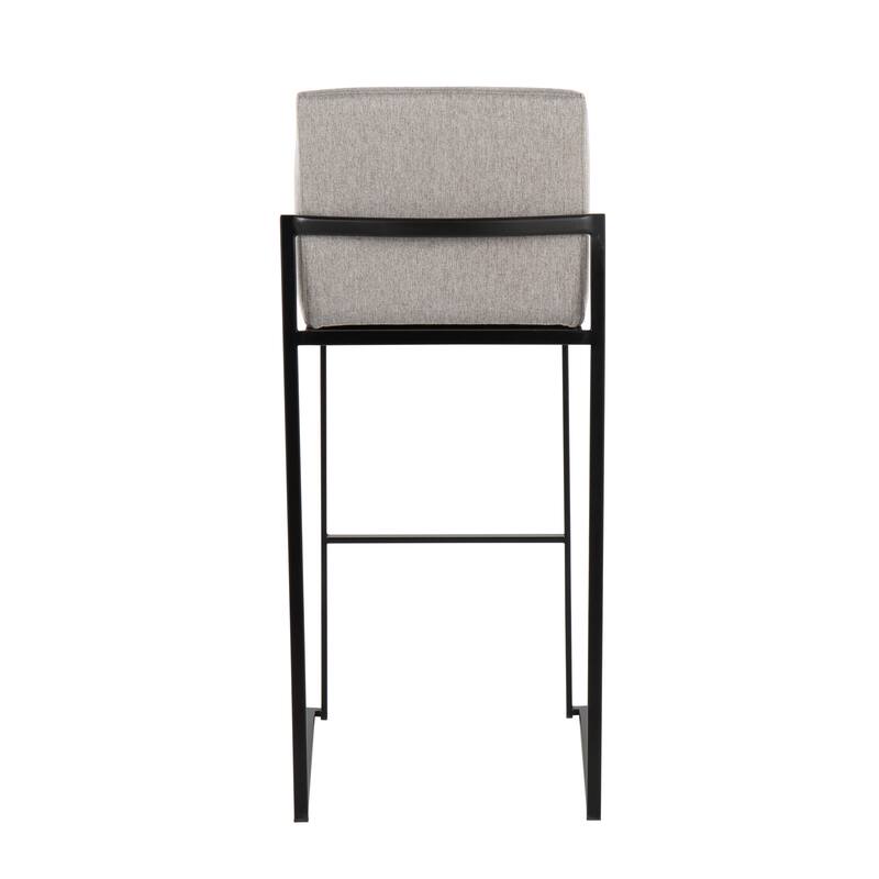 Silver Orchid Forrest High Back Bar Stool - Set of 2