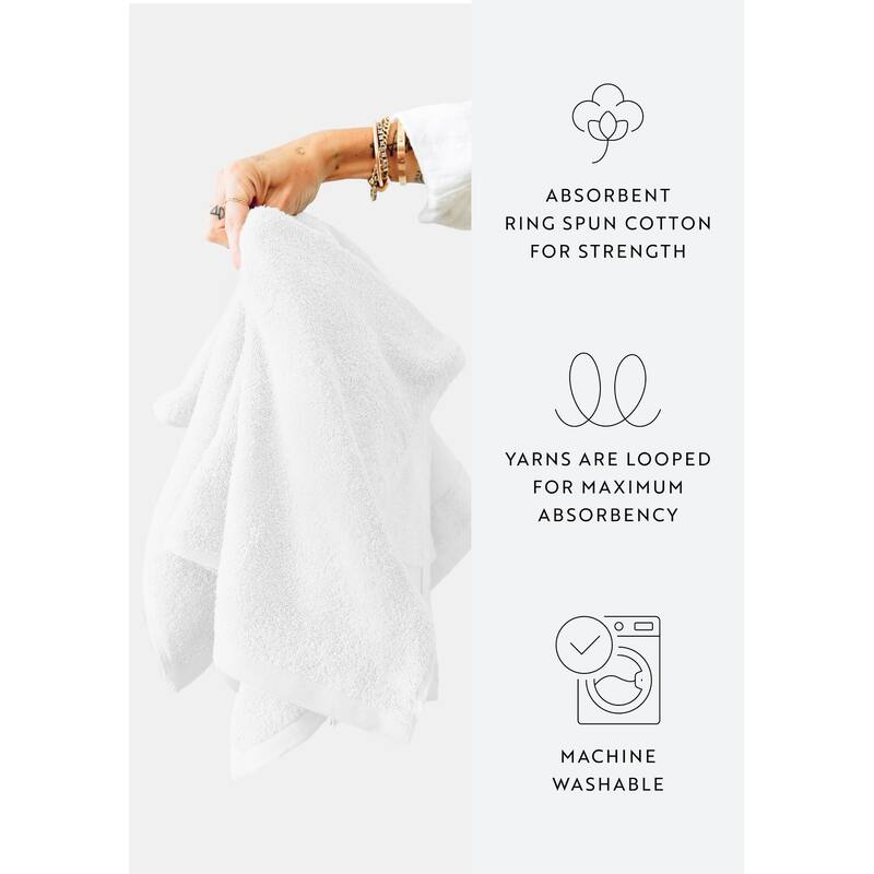Becky Cameron 6-Piece Ultra Soft Cotton Washcloth Set