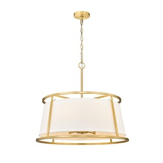 Lenyx Pendant 6 Light Pendant - Rubbed Brass