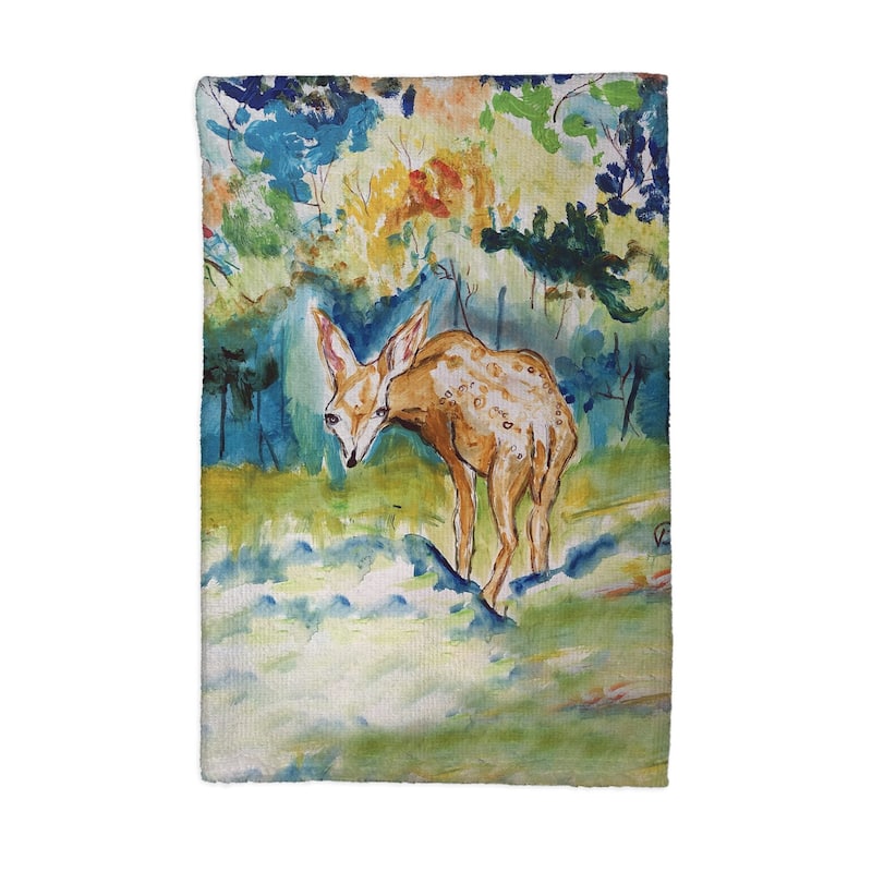 Fall Fawn Kitchen Towel - 16x25