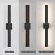 preview thumbnail 83 of 94, Aluminum LED Outdoor Wall Sconce Black Exterior Wall Light (1 / 2Pack)