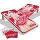preview thumbnail 1 of 5, Detroit Red Wings NHL 2x4 Cornhole Board Set Include Carrying Case