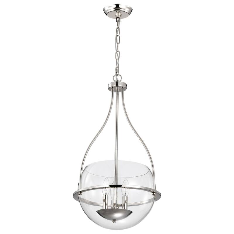 Nuvo Lighting 60/7819 Amado 3 Light 14" Wide Pendant with Globe Shade