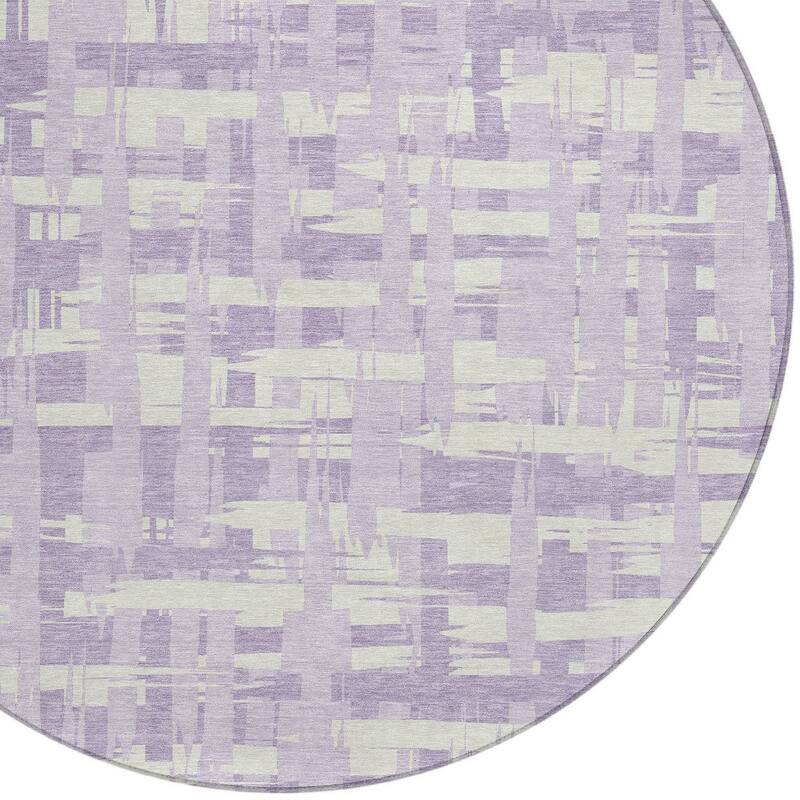 HomeRoots Striped Transitional Rectangle Outdoor Rug