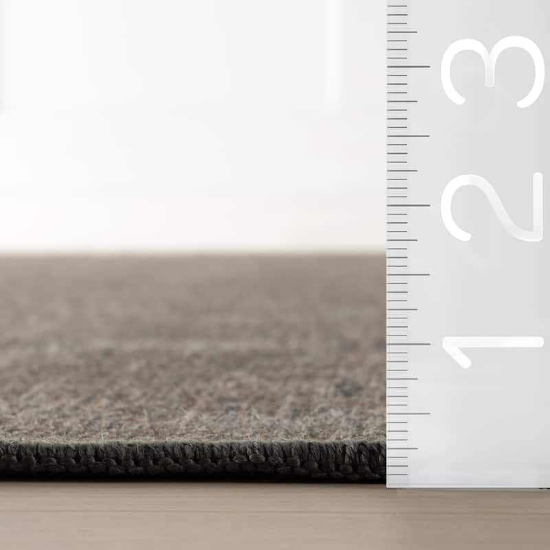 Nate Berkus Walker Modern Checkered Washable Area Rug