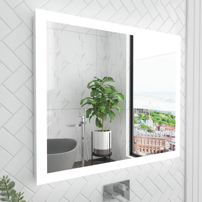 Sabrina Modern LED Bathroom Vanity Mirror