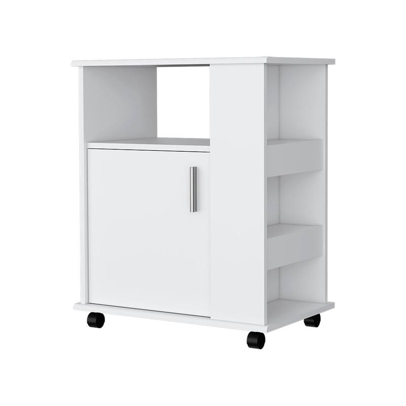 Clayton Kit Lower Microwave Cabinet - White