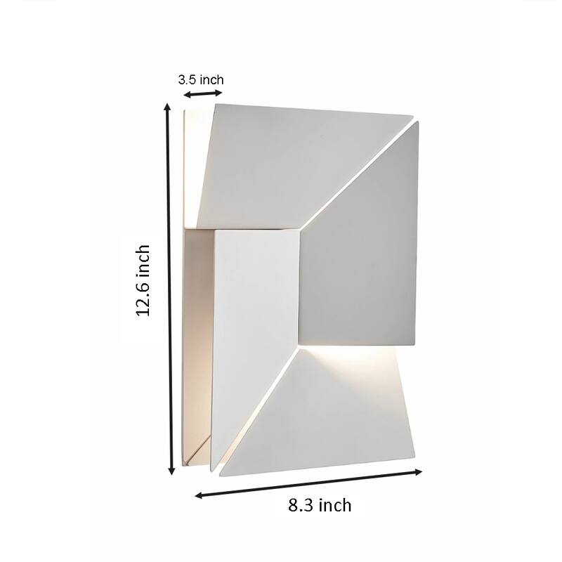 Modern Geometric LED Wall Sconce