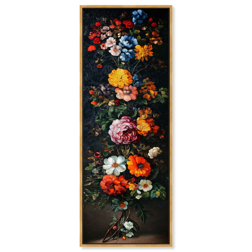 Botanical Rhapsody III Panoramic Canvas by Art Remedy
