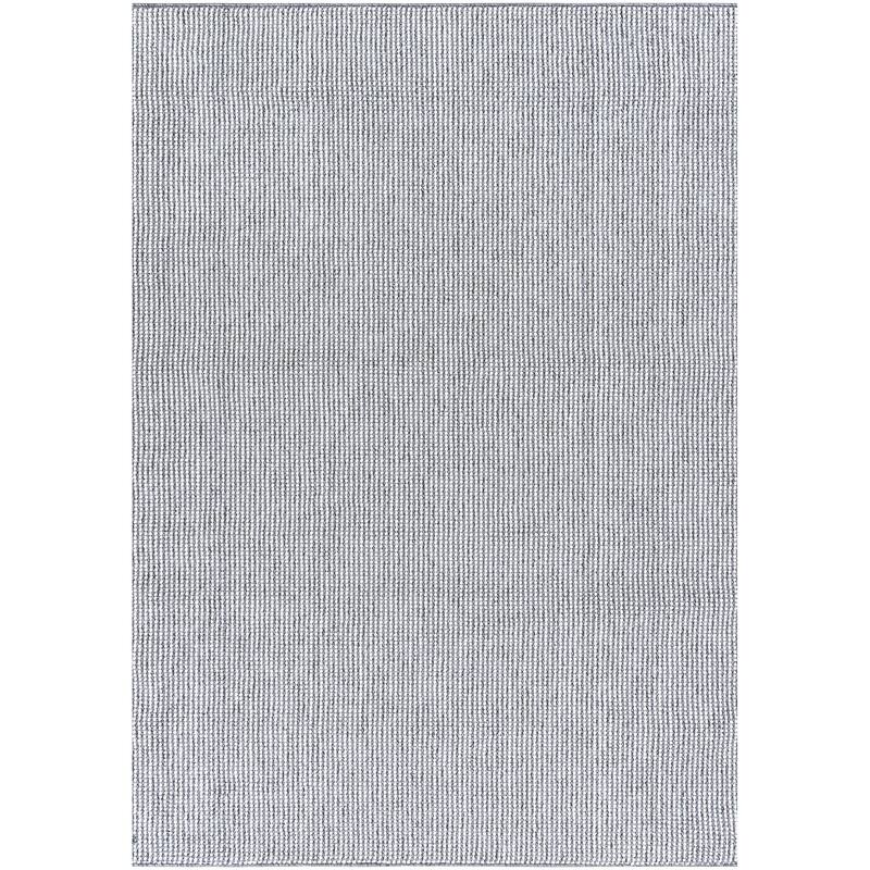 Livabliss Bouclair Casual Distressed Solid Color Area Rug - Ivory - 6' 7" x 9'