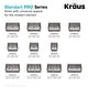 preview thumbnail 30 of 158, KRAUS Standart PRO Undermount Single Bowl Stainless Steel Kitchen Sink