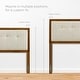 preview thumbnail 17 of 48, Willow Full Wood Platform Bed With Splayed Legs