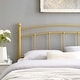 preview thumbnail 23 of 22, Abigail Full Metal Headboard