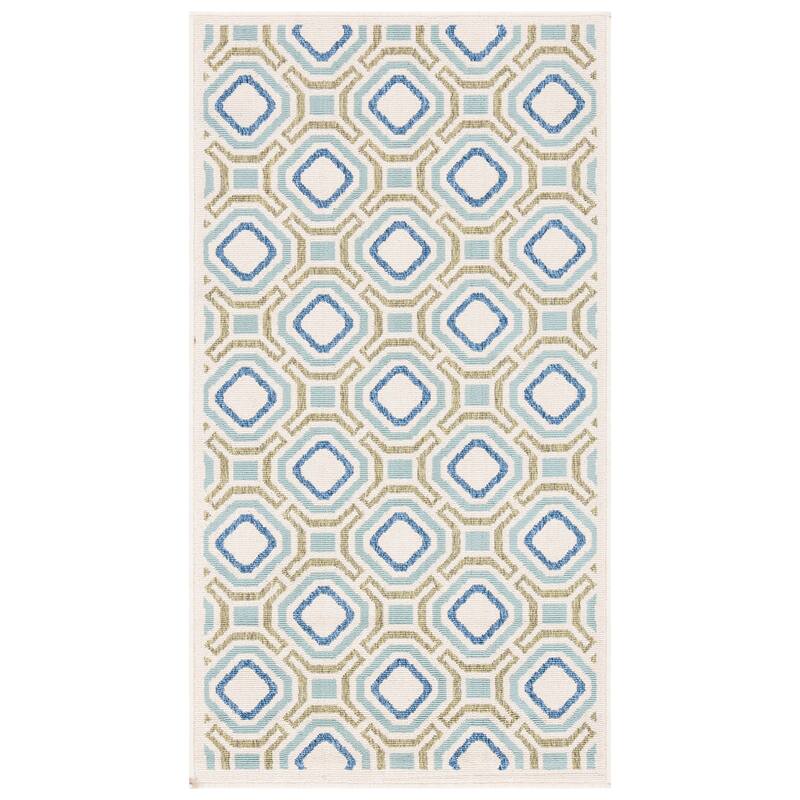 SAFAVIEH Veranda Marjetka Indoor/ Outdoor Waterproof Patio Backyard Rug