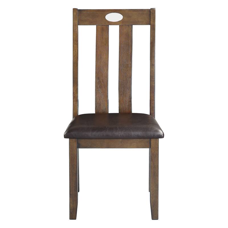 5 Piece Kitchen Dining Table and Chair Set, Dining Room Furniture Set with Square Dining Table and 4 Side Chairs