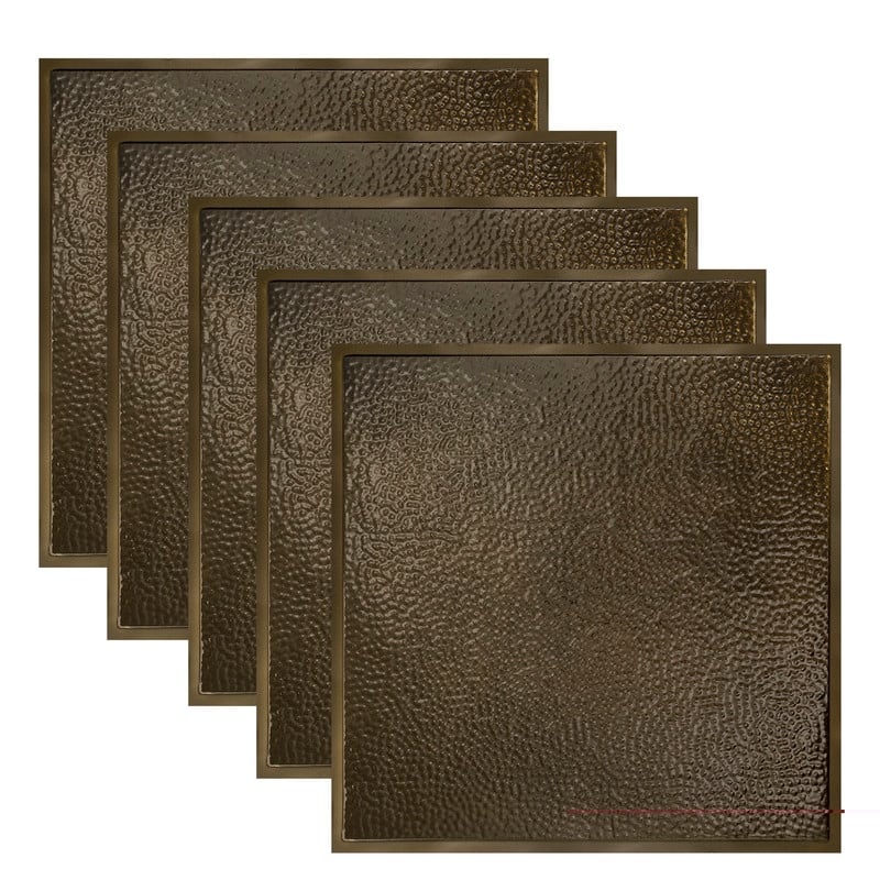 Great Lakes Tin Chicago Lay-in Ceiling Tile - Bronze Burst - 2 x 2