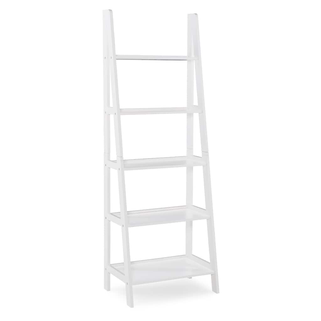 Multi Storage Ladder Bookshelf - 72" - White