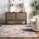 preview thumbnail 6 of 11, Nuloom Delana SpinClean Persian Floral Machine Washable Area Rug