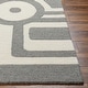 preview thumbnail 3 of 4, Desai Handmade Modern Wool Rug