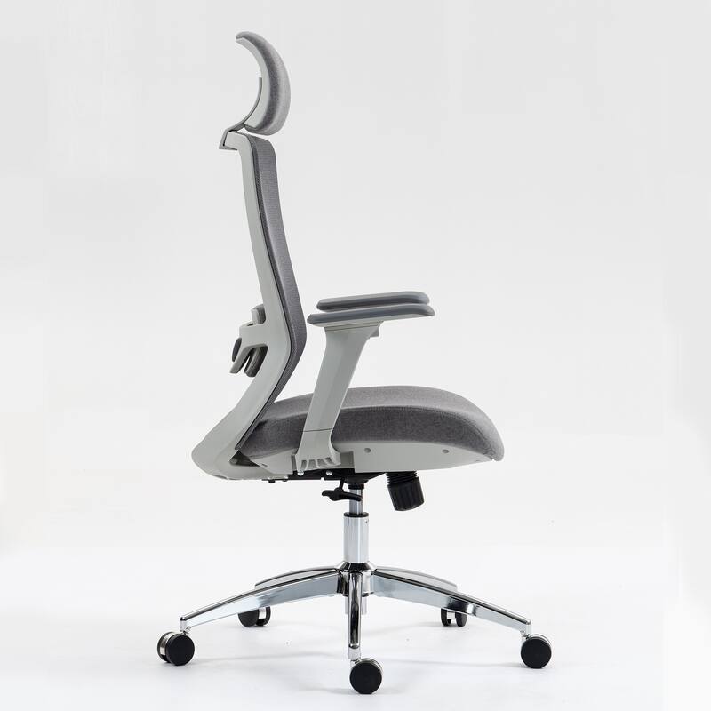 High Back Mesh Office Chair, Breathable Wide Mesh Seat&Seat Depth Adjustment