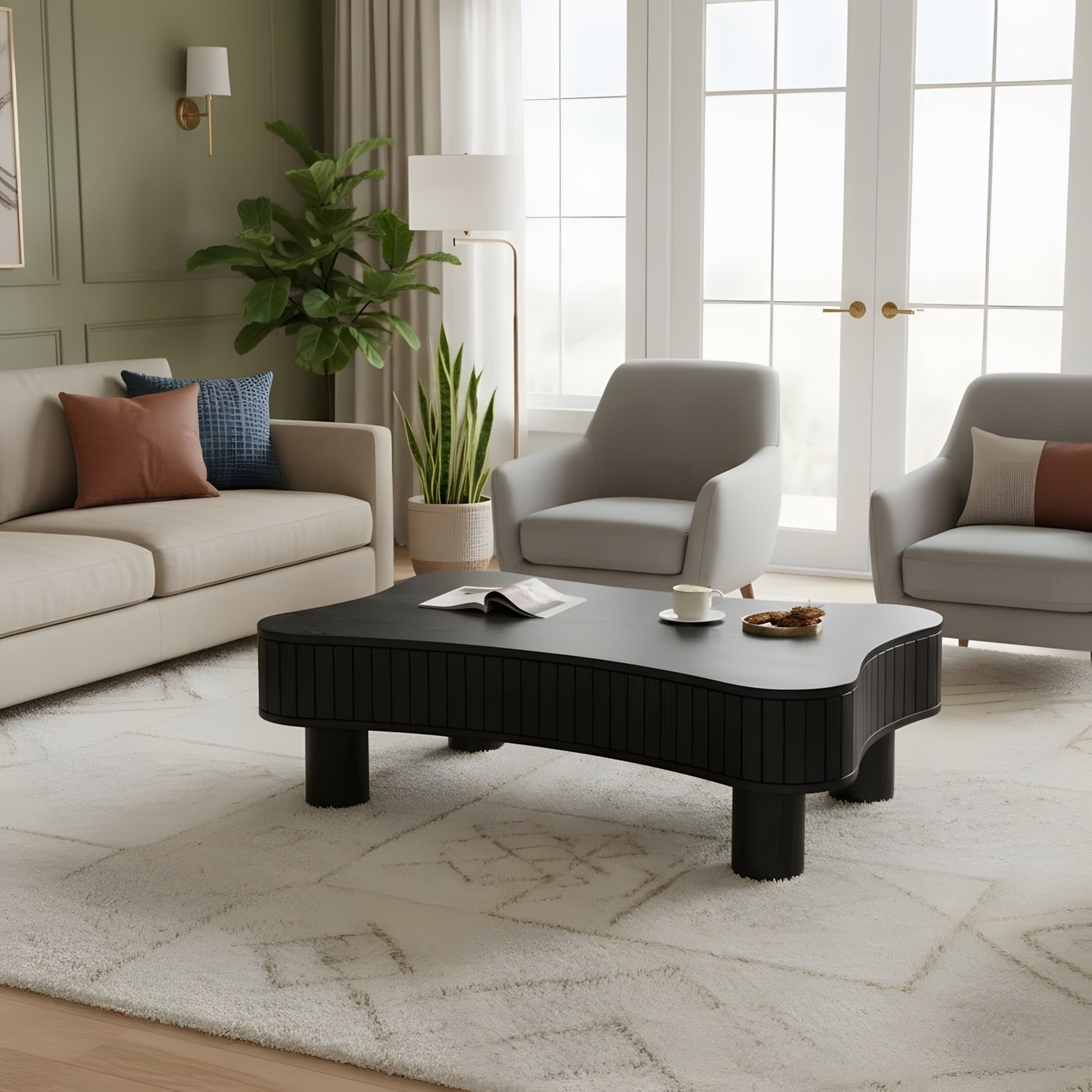 Rustic Lift Top Coffee Table with Hidden Storage
