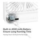 preview thumbnail 6 of 4, JisuLife Ultra-Thin Rechargable Table Fan FA26, White