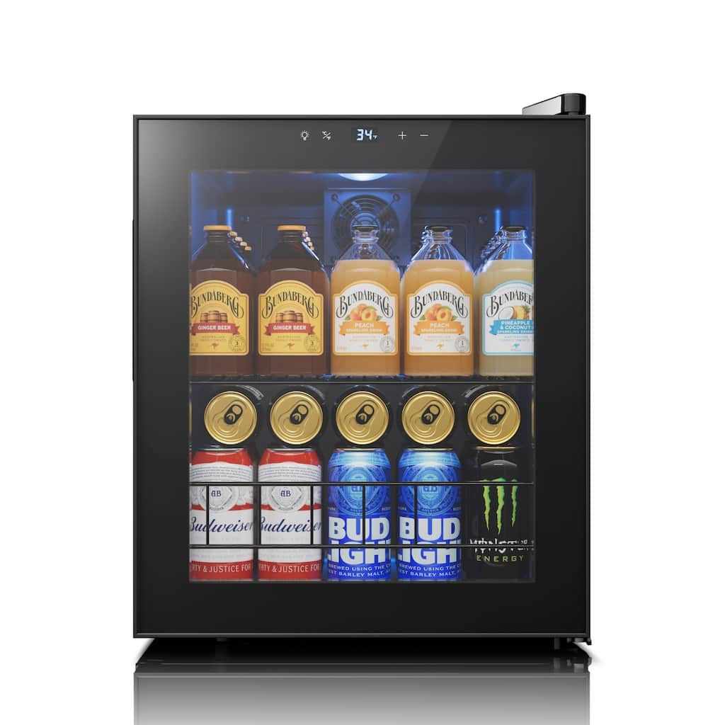 60-Can Beverage Cooler, Energy-Efficient Mini Fridge