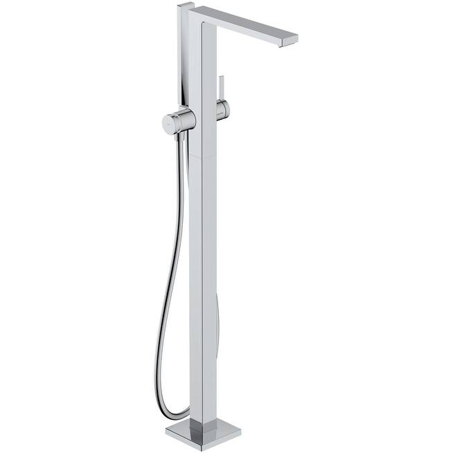 Hansgrohe 73445 Tecturis E Floor Mounted Tub Filler with Built-In