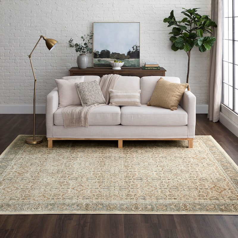 Karastan Virtuous Medallion Woven Area Rug