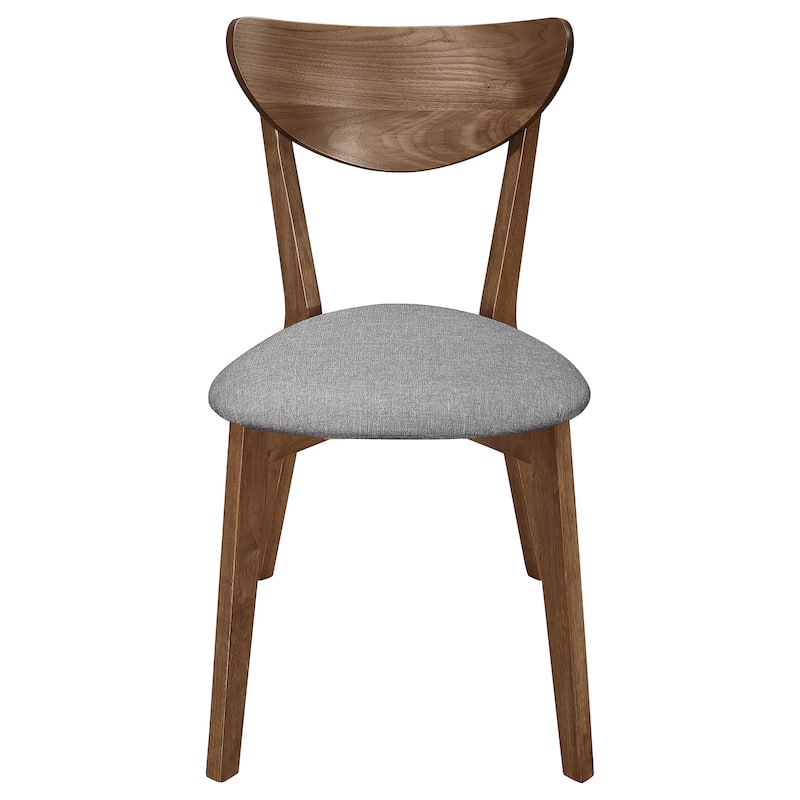 Curved Wood Dining Side Chair (Set of 2)
