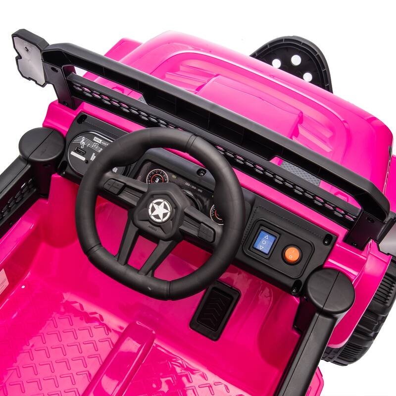 Kids Ride-On Electric Truck 12V with Remote & Learning Features - Xmas Gift