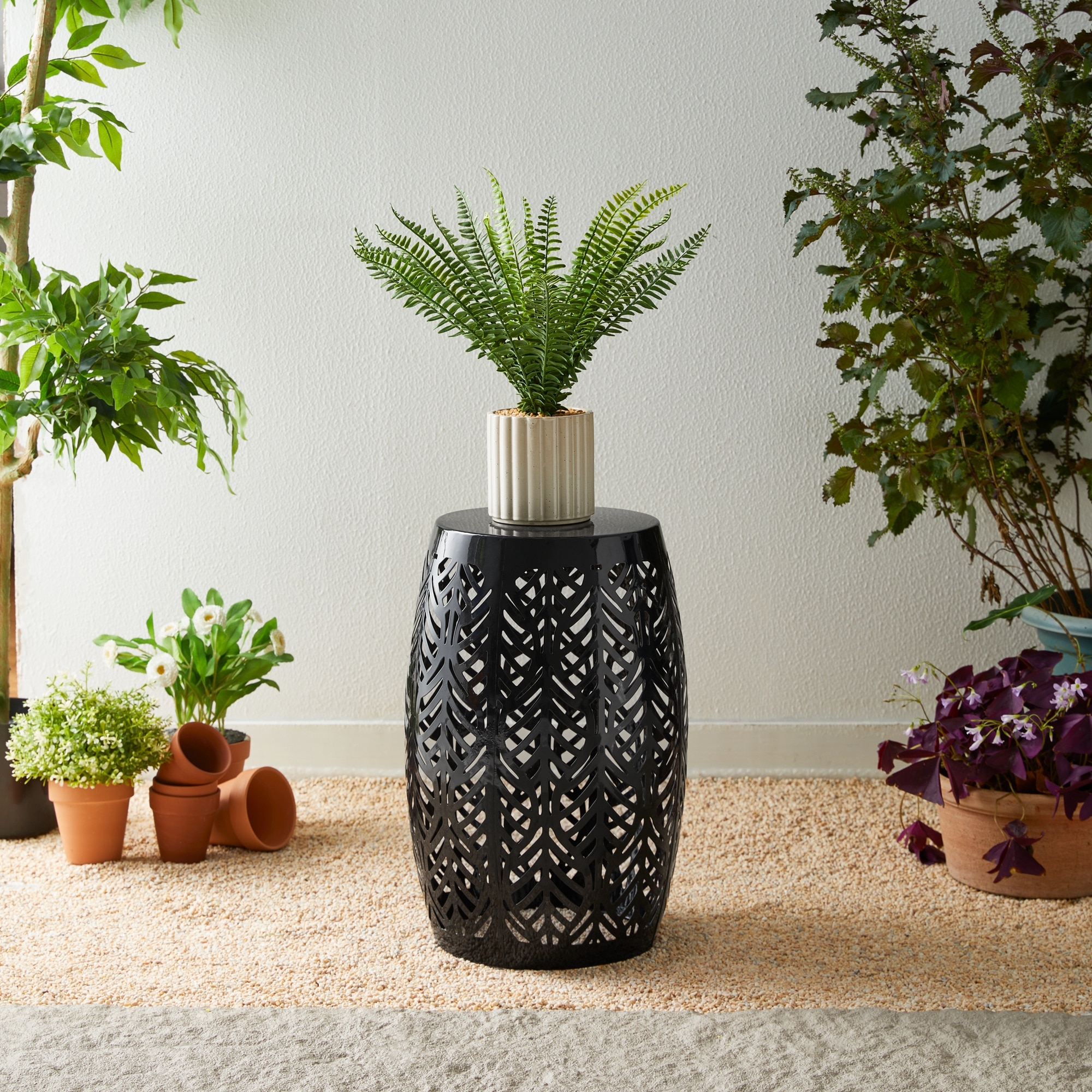 Solar garden stools new arrivals