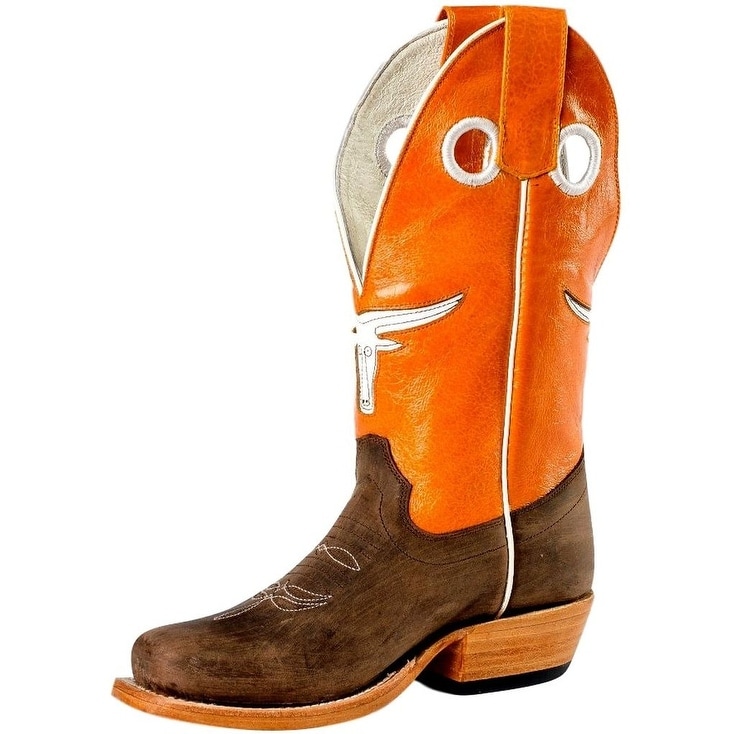 boys leather cowboy boots