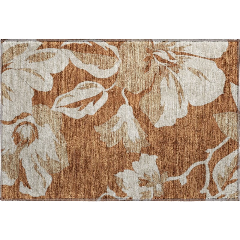 Premium Washable Super Soft Modern Floral Mayfield Rug