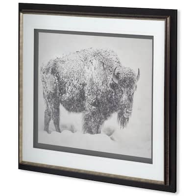 In The Storm Framed Art Print