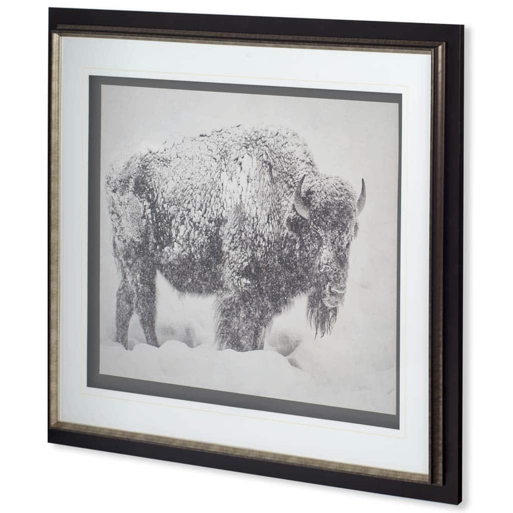 In The Storm Framed Art Print