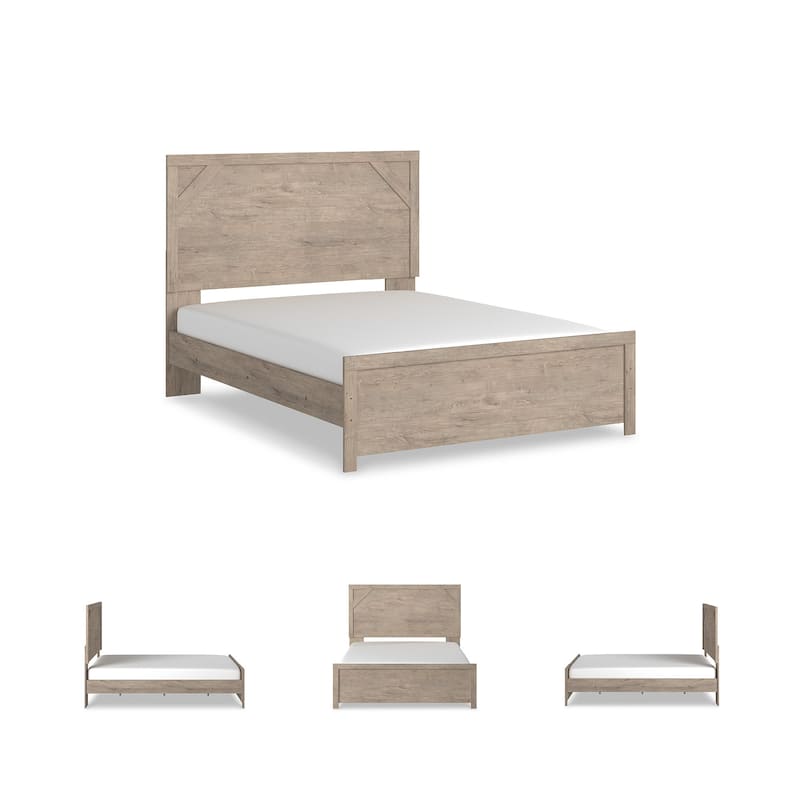 Senniberg Light Brown Panel Bed