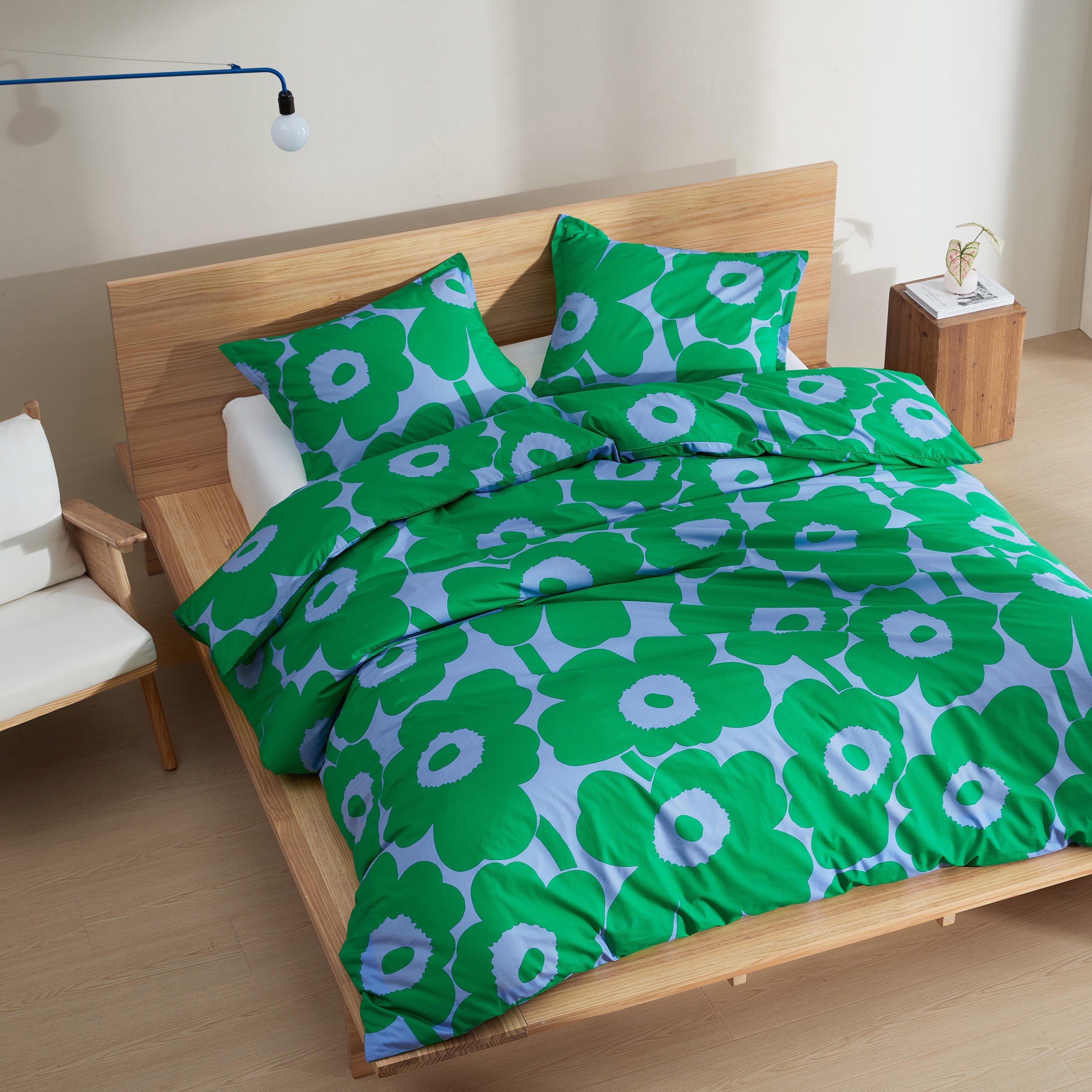 Marimekko Unikko Cotton Reversible Comforter Set - Overstock