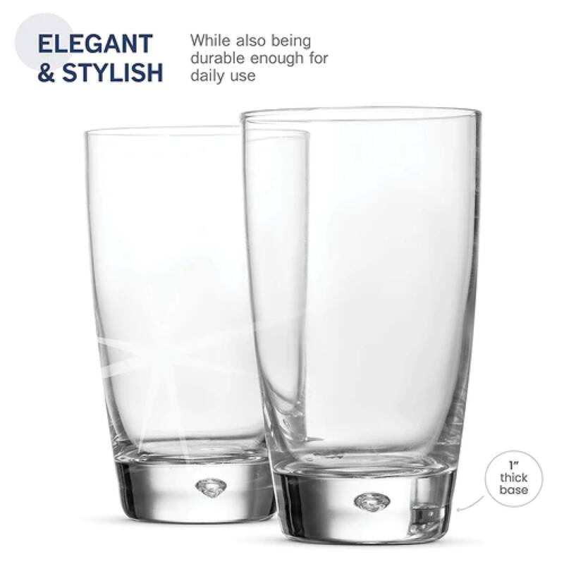 Bormioli Rocco Luna Cooler Glass - 15.25 ounce