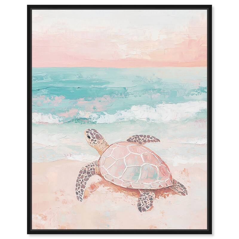 Guardians of the Coast II Canvas by Art Remedy - 36" x 45" - Black