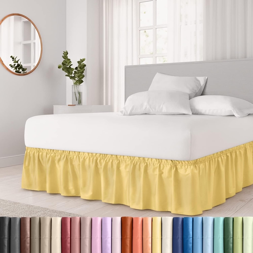 Yellow Bed Skirts Bed Bath Beyond