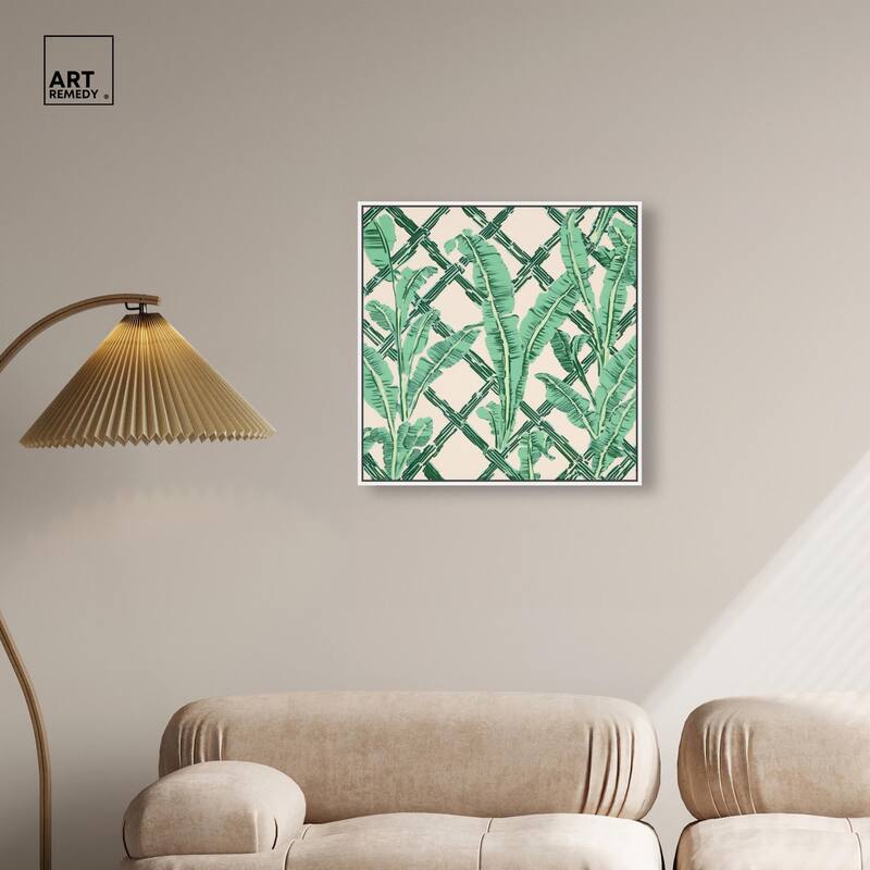 Vibrant Squiggles Canvas by Art Remedy