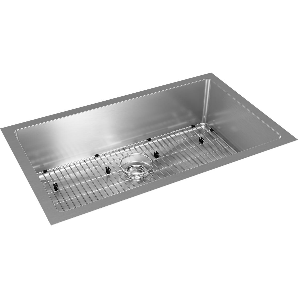 KDKSC YK22SS0306C 22 Inch Undermount Bathroom Sink Rectangular 