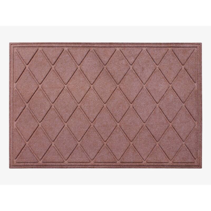 A1HC Water retainer Indoor/Outdoor Doormat, 24" x 36" - Light Brown