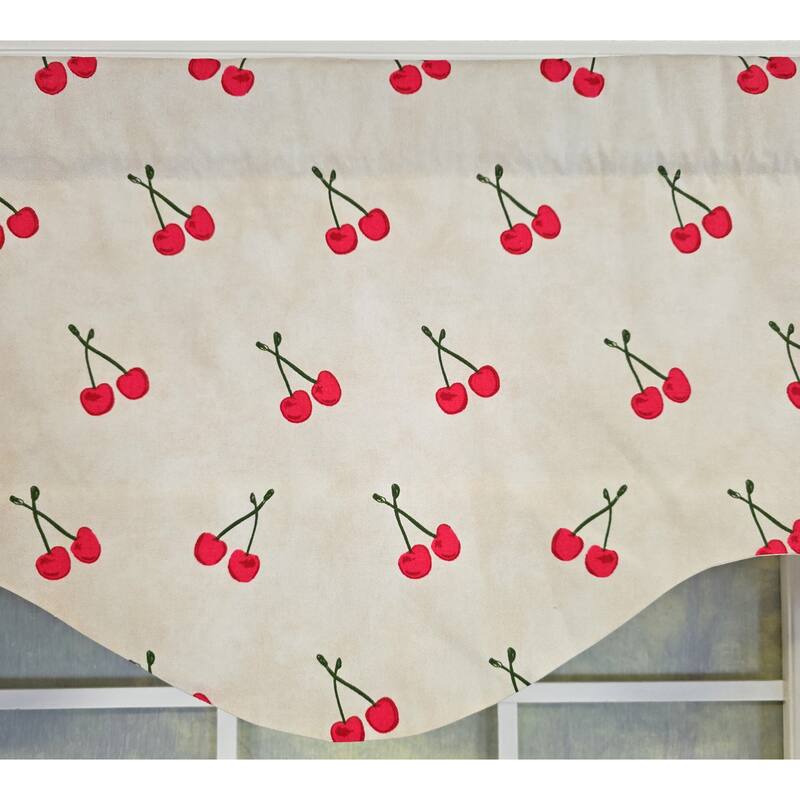 RLF Home Cherry Dance Cornice Valance