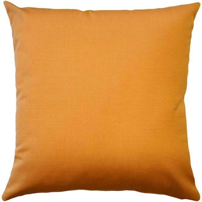 Sunbrella Tangelo Throw Pillow - 20" x 20"