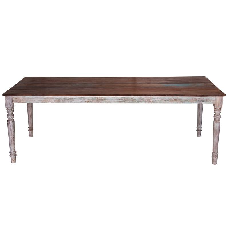 Maadze Vega Solid Wood 90 inch long Dining Table