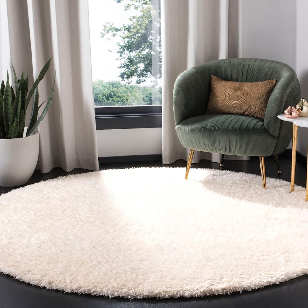 SAFAVIEH Madrid Shag Soledad Solid 2-inch Thick Rug